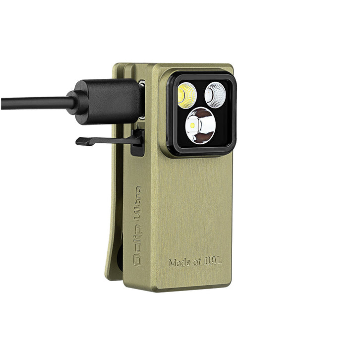 Olight Oclip Ultra Olive Green