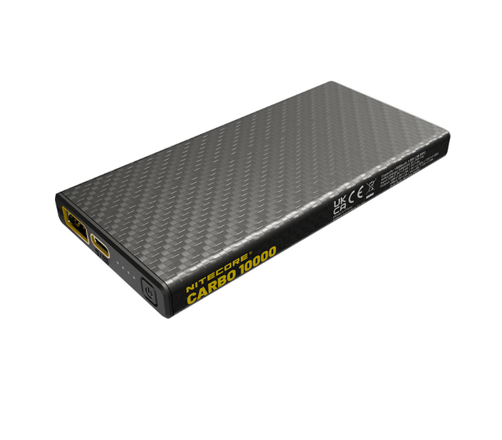Nitecore CARBO10000 Lightweight Carbon Fibre 10000mAh Power Bank
