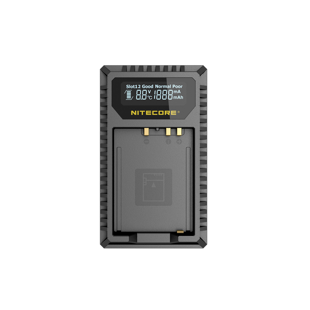 Nitecore FX1 Dual Slot USB Charger for Fujifilm NP-W126 & NP-W126S Batteries