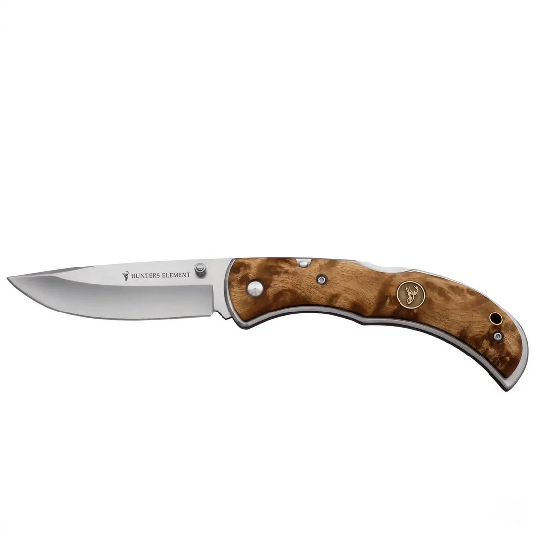 Hunters Element Classic Folding Drop Point Knife