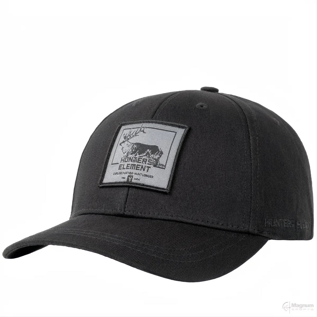 Hunters Element Fiordland Cap Black