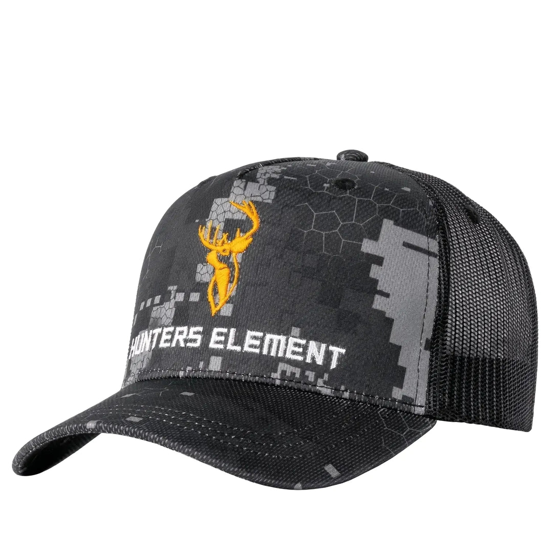 Hunters Element Granite Trucker Cap Desolve Black