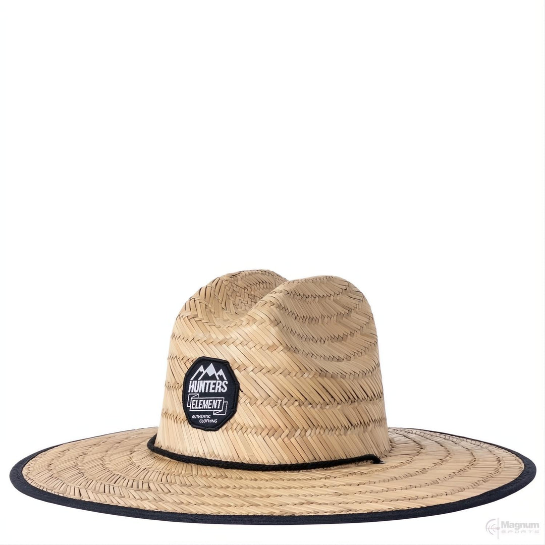 Hunters Element Vista Straw Hat Charcoal