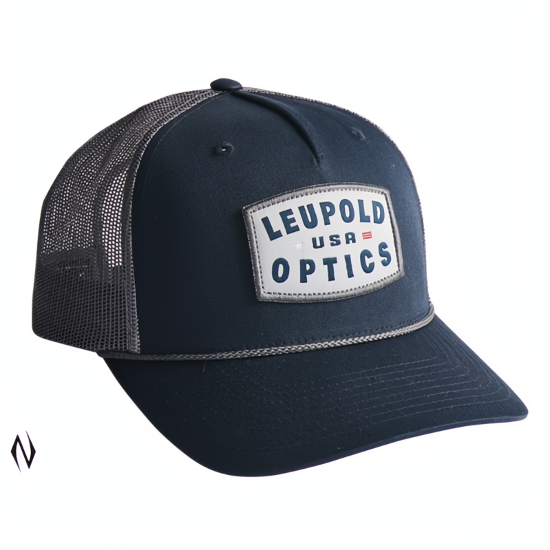 LEUPOLD USA TRUCKER HAT NAVY