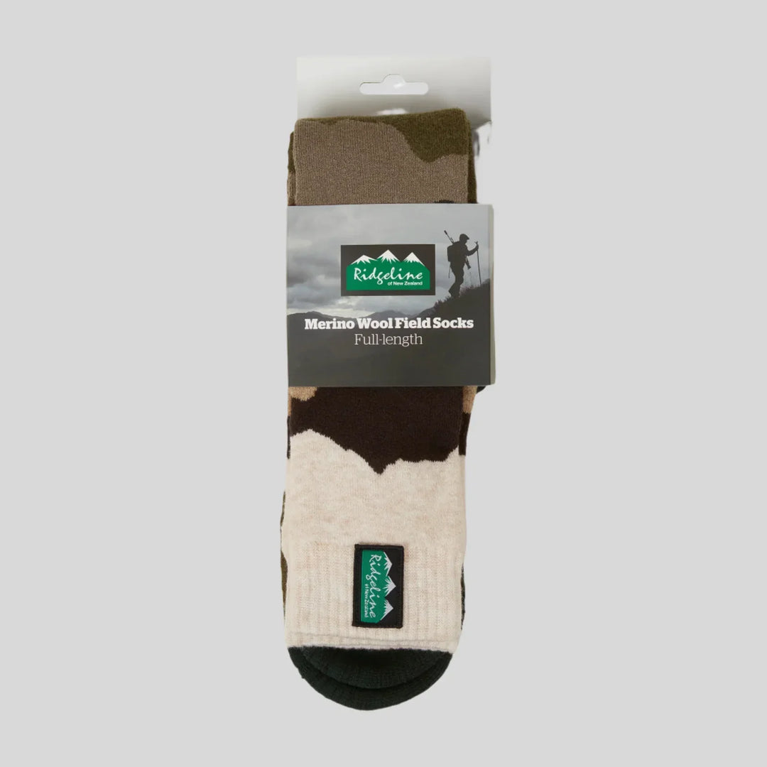 Ridgeline Merino Wool Socks Full Length