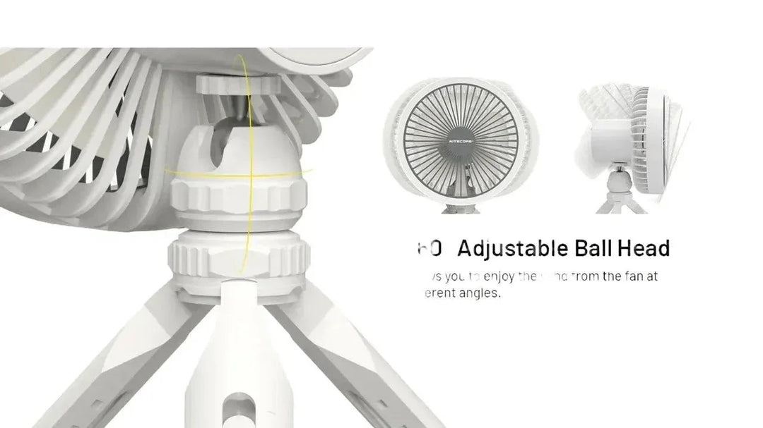 Nitecore Multifunction Electric Fan Grey view 13