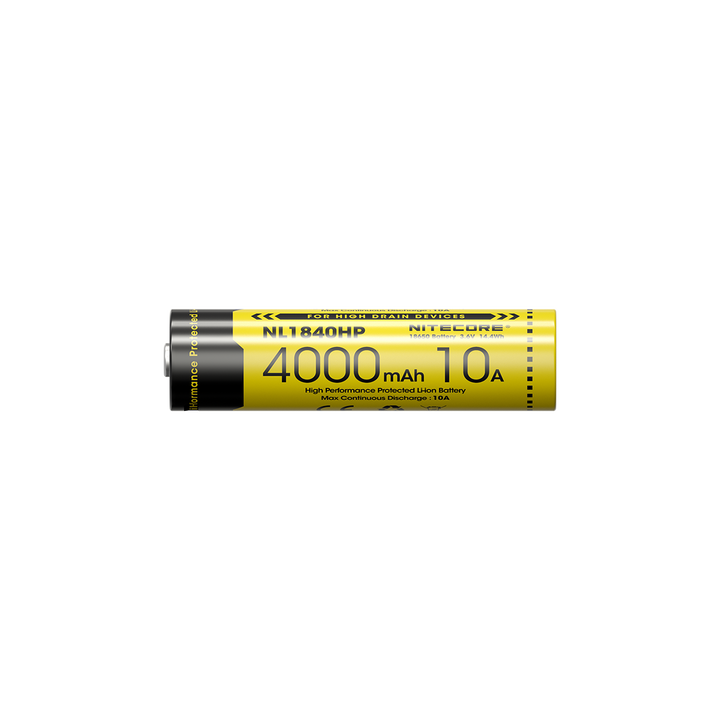 Nitecore NL1840HP High Drain Li-ion Rechargeable Battery