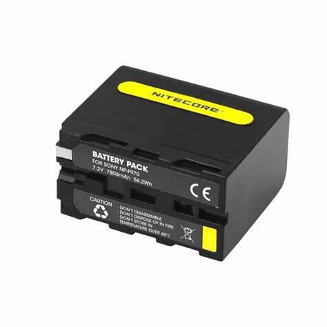 Nitecore NP-F970 Battery Pack for Sony NEX-FS700, NEX-FS100J