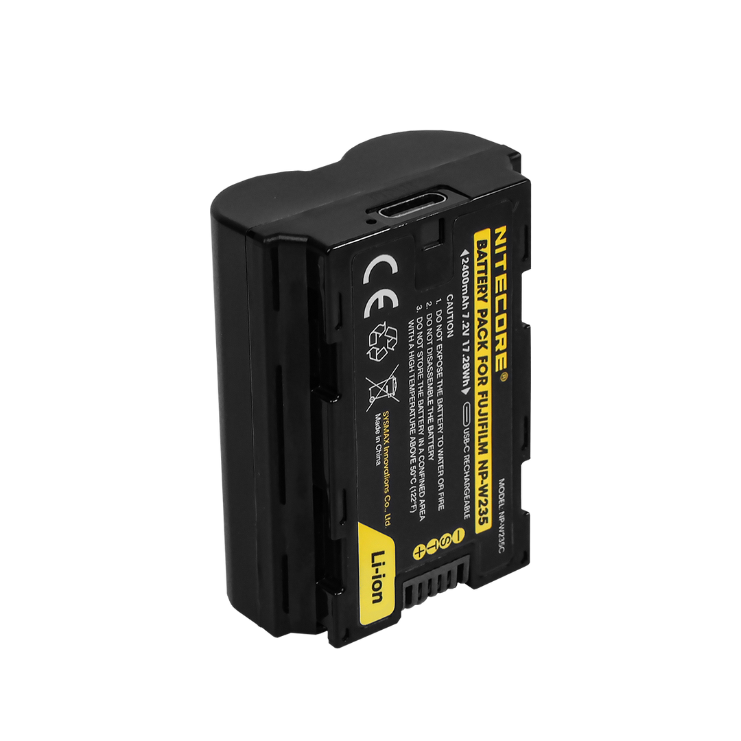 Nitecore NP-W235C Battery Pack for Fujifilm NP-W235