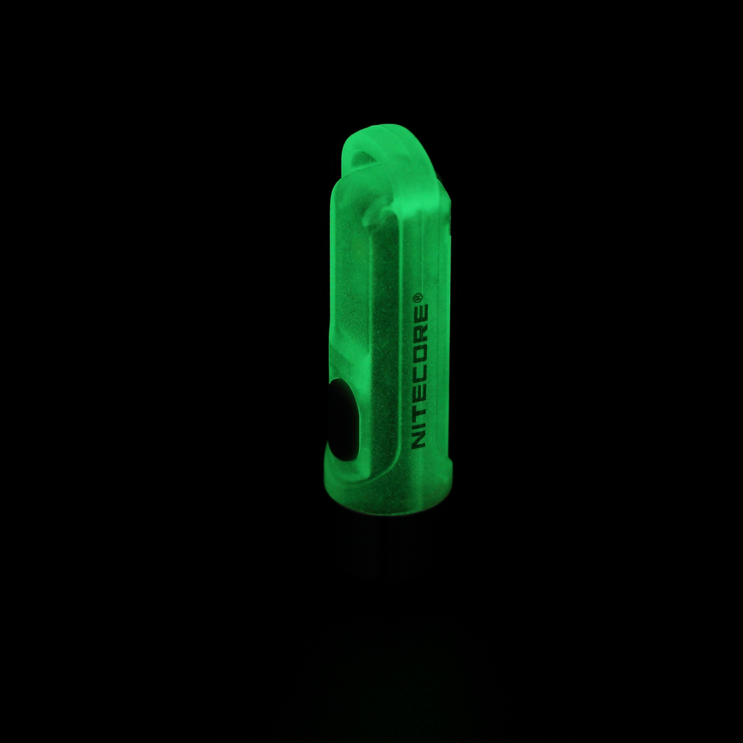 Nitecore TIKI GITD Mini Futuristic Keychain Light (Glow-in-the-dark Version)