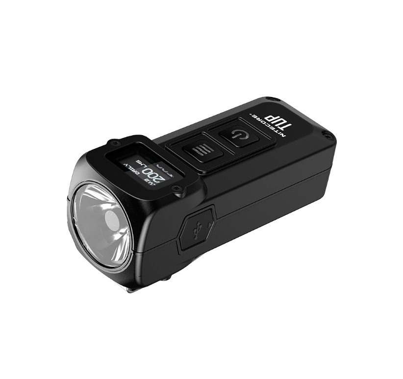Nitecore TUP Intelligent Pocket Light, 1000 Lumens, Black