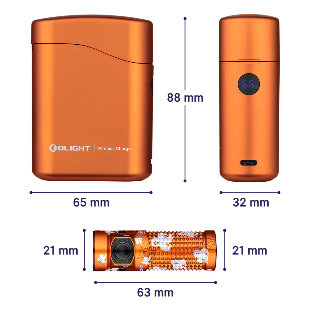 Olight Baton 4 Premium Edition Spooky Web
