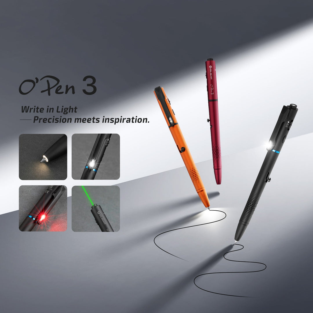 Olight Open 3 Class 1 Wine Red