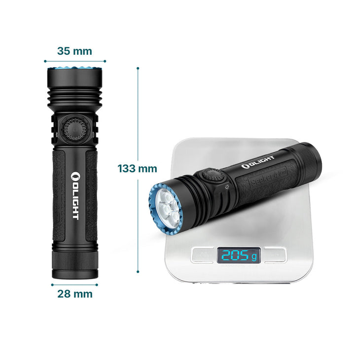 Olight Seeker 4 Pro Matte Black CW