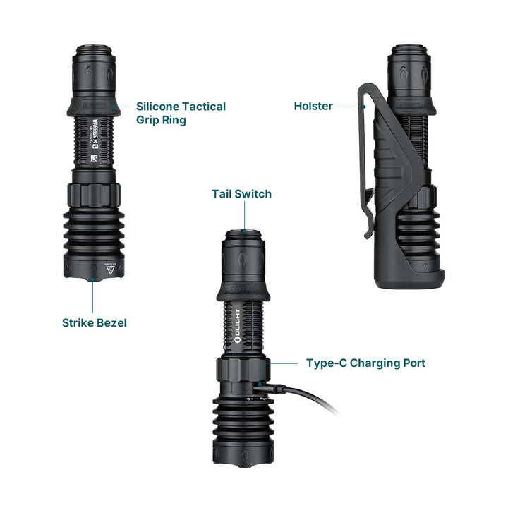 Olight Warrior X 4 Matte Black
